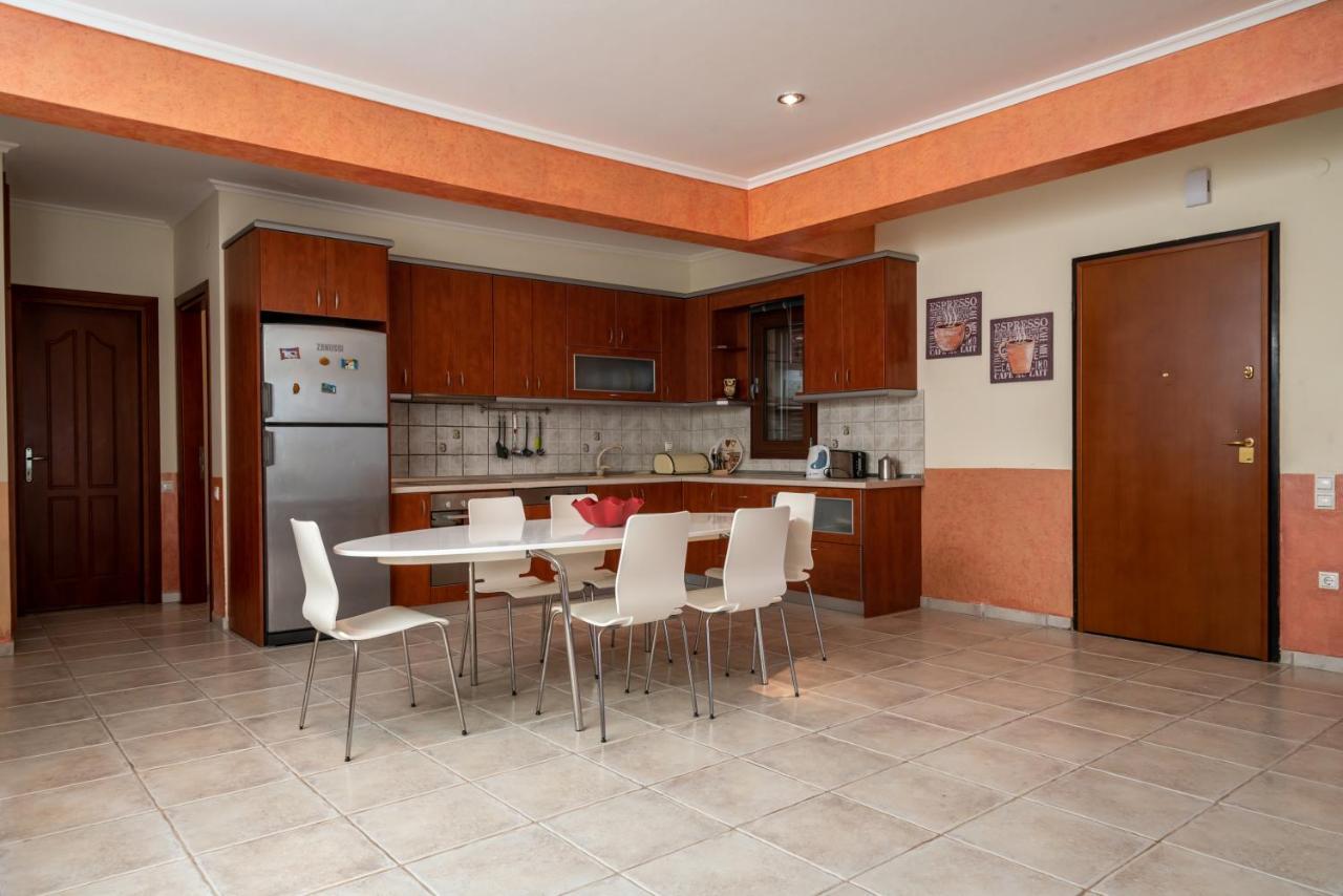Blue Thea Luxury Villa In Afitos Ngoại thất bức ảnh