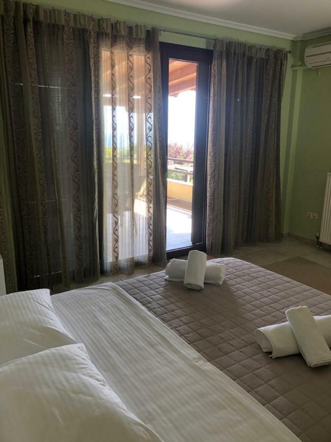 Blue Thea Luxury Villa In Afitos Ngoại thất bức ảnh